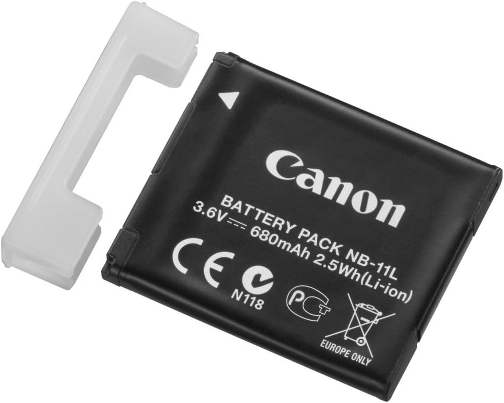 Canon 6212B001 NB-11L Batería recargable de iones de litio (negro)