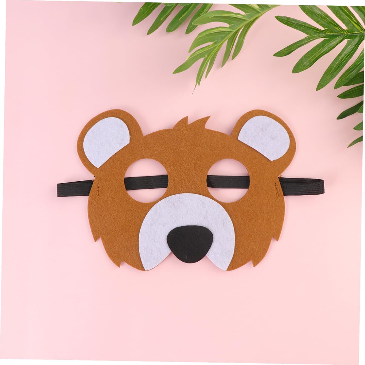 Toyvian Máscaras de animales para niños, 12 unidades, máscaras de animales para niños, máscaras con forma de animal, accesorios de rendimiento para