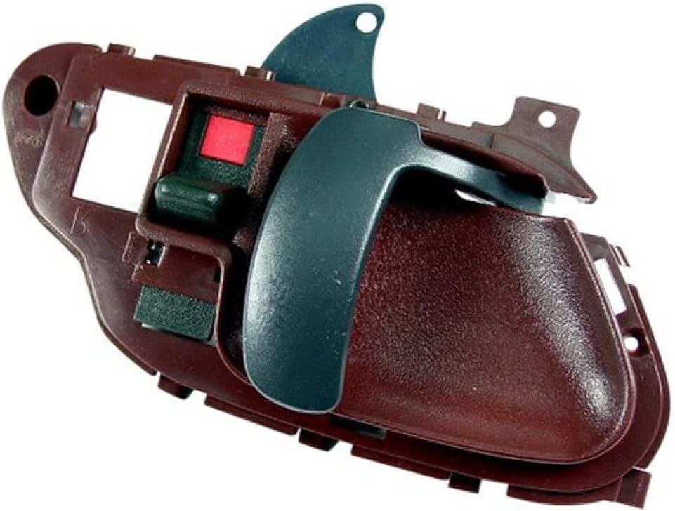 KarParts360 Para Chevy K1500 1999 Manija de puerta interior lado del conductor y del pasajero  Par  Delantero  Rojo  GM1352103, GM1353103  15708049,