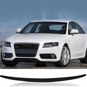 Acmex Alerón de maletero real compatible con A4 B8 2009-2012, estilo V High Kick Duckbill (estilo negro brillante) Acmex Alerón de maletero real compatible con A4 B8 2009-2012, estilo V High Kick Duckbill (estilo negro brillante)