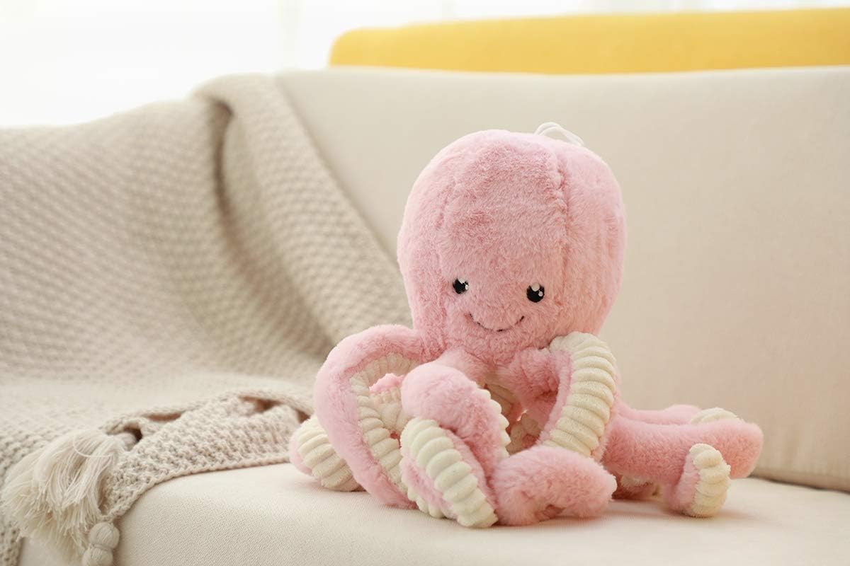 Lindos animales de peluche de pulpo, pulpo, juguetes de peluche, juguetes de peluche de pulpo, juguetes de peluche de mar, juguetes de peluche para