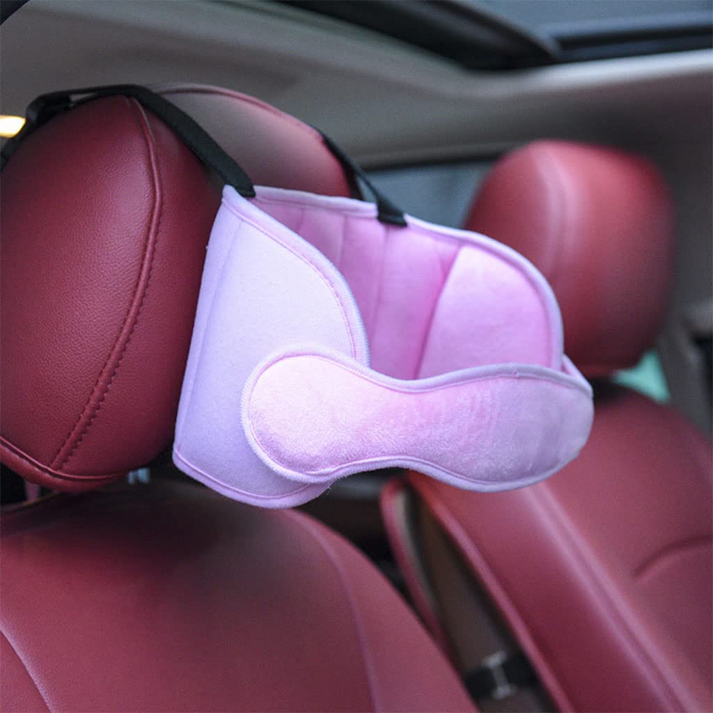 vocheer Banda de soporte para la cabeza del asiento de automóvil para bebé, ajustable para asiento de automóvil, soporte para siesta para niños,