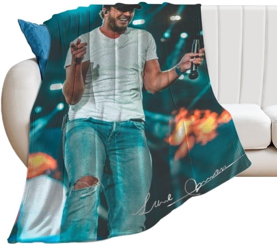 Village Singer – Manta de franela antibolitas, suave para sofá cama, sala de estar, mantas de franela para sillas, sofás, dormitorios (tamaño  50 x