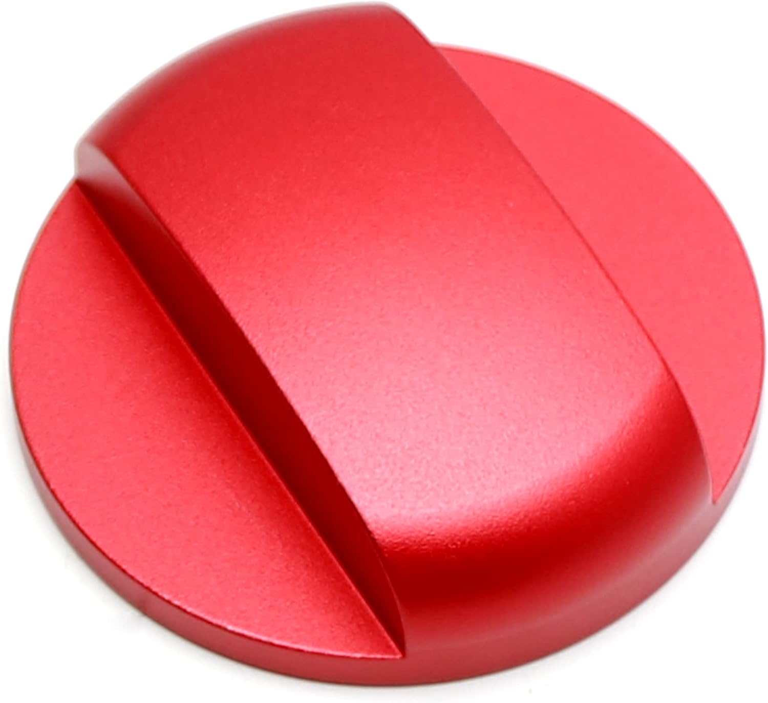 iJDMTOY Cubierta decorativa de tapa de gas con aspecto de aluminio rojo, compatible con Porsche Cayenne Macan 911 718 CaymanBoxster, Panamera