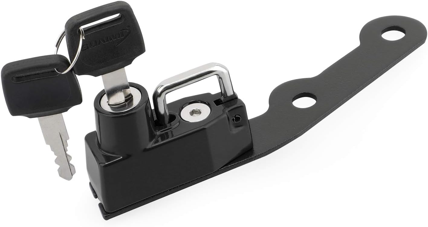 GUAIMI – Cerradura antirrobo para casco de motocicleta, cerradura de seguridad para casco XSR900 2015-2016 MT-09 2013-2017 FZ-09 2013-2017 FJ-09