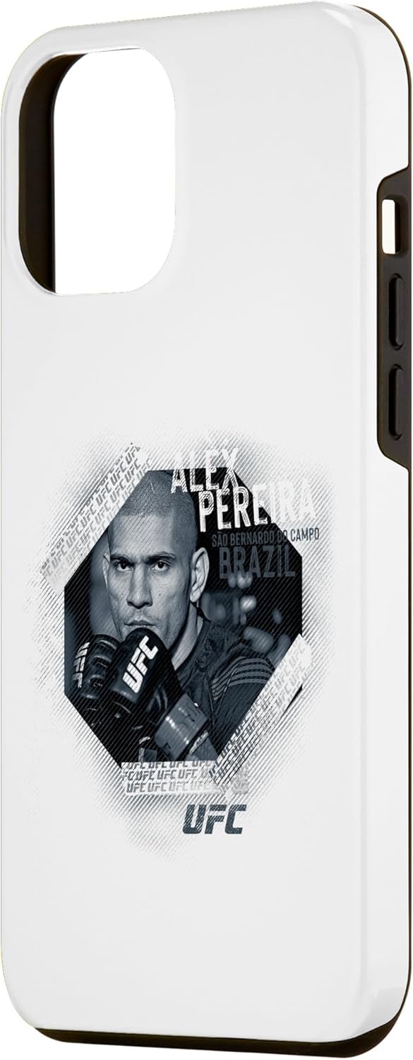 Funda imprimada oficial de UFC Alex Pereira para iPhone 14 Plus