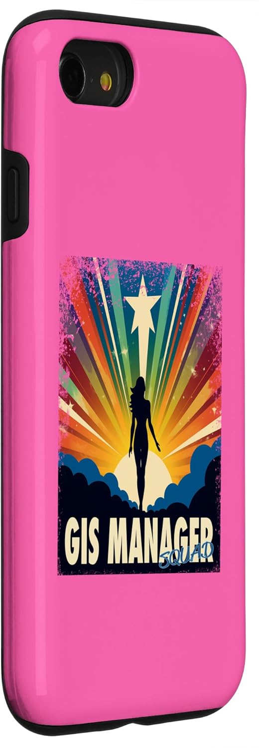 iPhone SE (2020)  7  8 GIS Manager Funny Female Hero Job Women Case