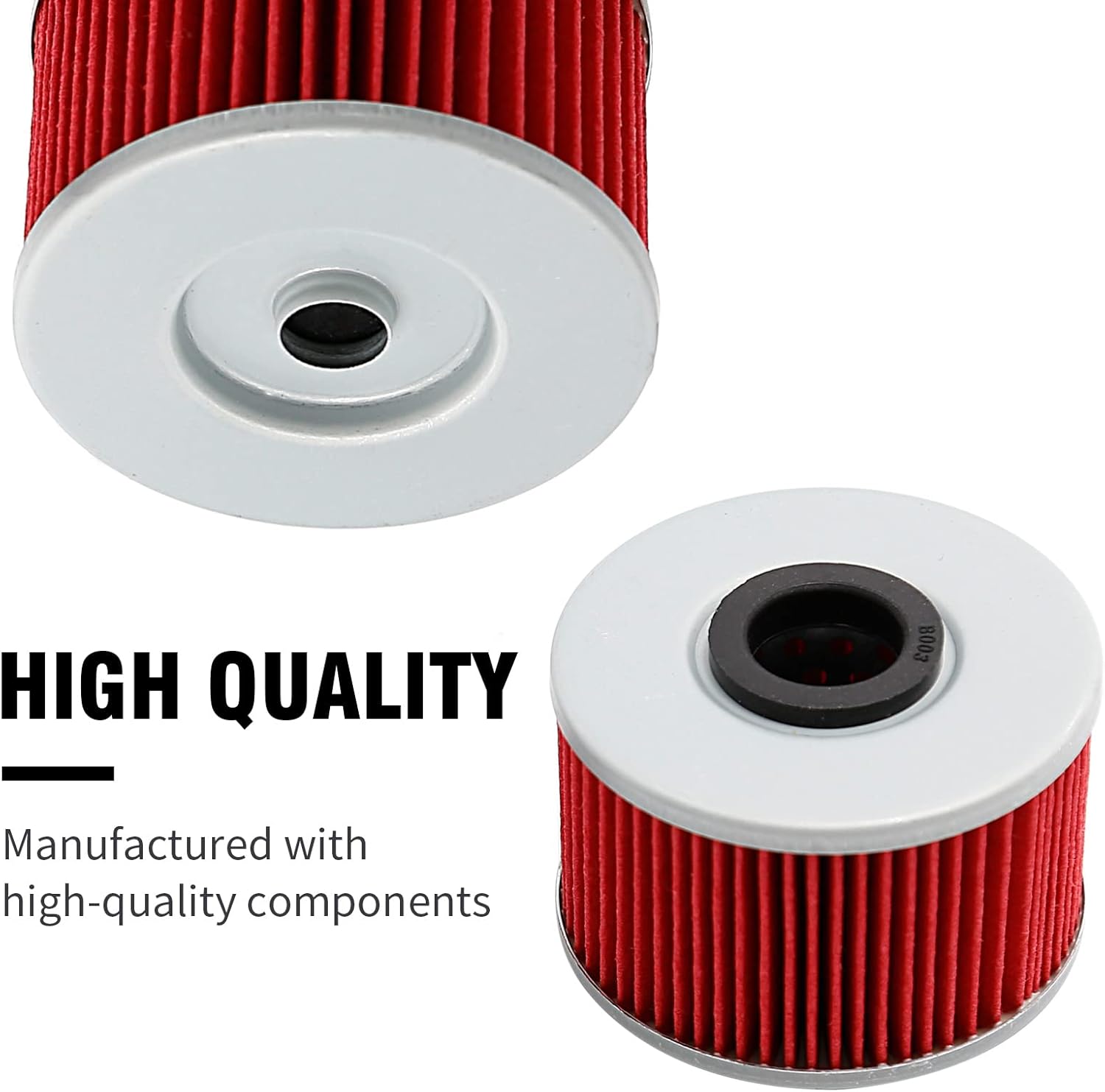 Anxingo 15412-HP7-A01 Filtro de aceite con juntas tóricas de repuesto para Honda Pioneer 1000 SXS1000 M3 M5 2016-2020 Reemplazar el número de pieza