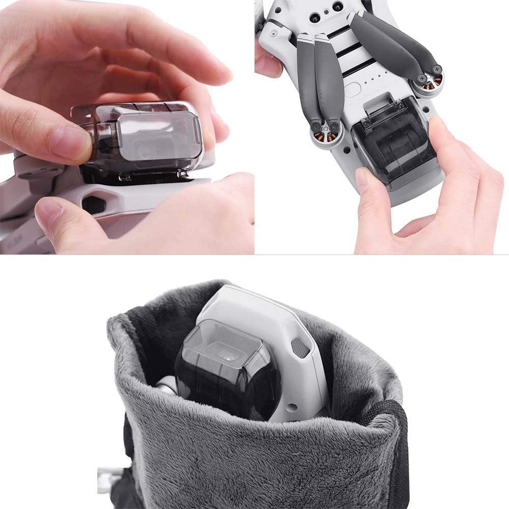 Mini 4K  Mavic MiniMini SE  2 tapas de lente Gimbal Protector para DJI Mini 4K  Mavic MiniMini SE  2 Accesorios