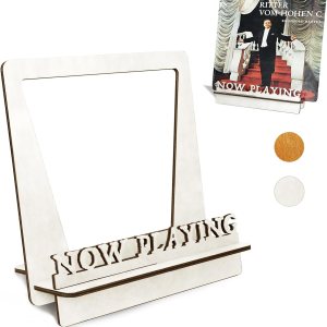 KELIFANG Now Playing – Soporte para discos de vinilo, pantalla de discos LP con diseño 3D hecho a mano, soportes de almacenamiento de madera vintage KELIFANG Now Playing – Soporte para discos de vinilo, pantalla de discos LP con diseño 3D hecho a mano, soportes de almacenamiento de madera vintage