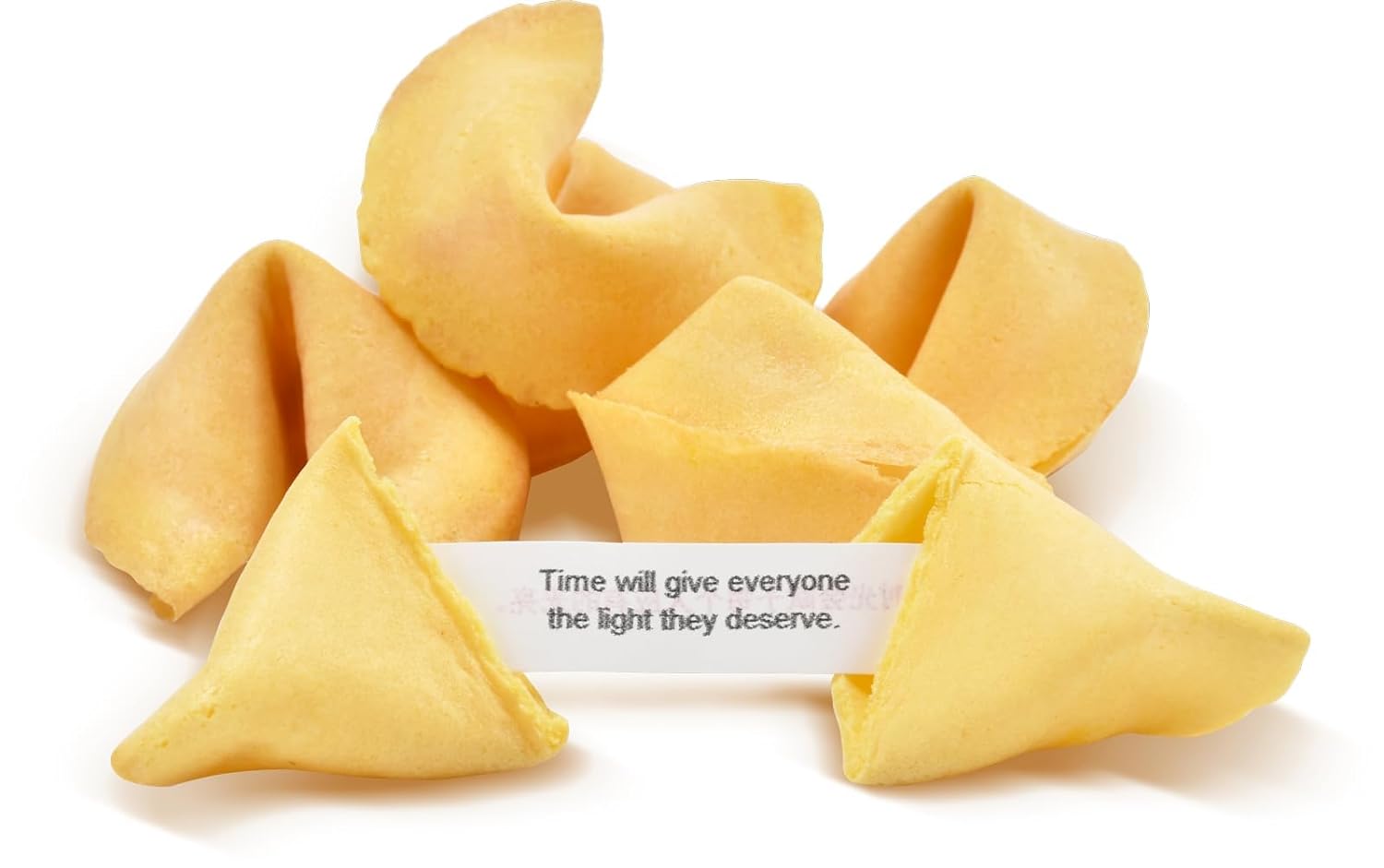 Soeos Fortune Cookies, galletas Fortune envueltas individualmente a granel, aproximadamente 50 galletas, galletas crujientes empaquetadas