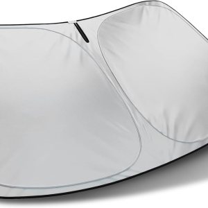 Autotech Park Parasol plegable compatible solo con Fiat 500 2012-2019 (no es compatible con Fiat 500X o 500L), parasol para parabrisas de ajuste Autotech Park Parasol plegable compatible solo con Fiat 500 2012-2019 (no es compatible con Fiat 500X o 500L), parasol para parabrisas de ajuste