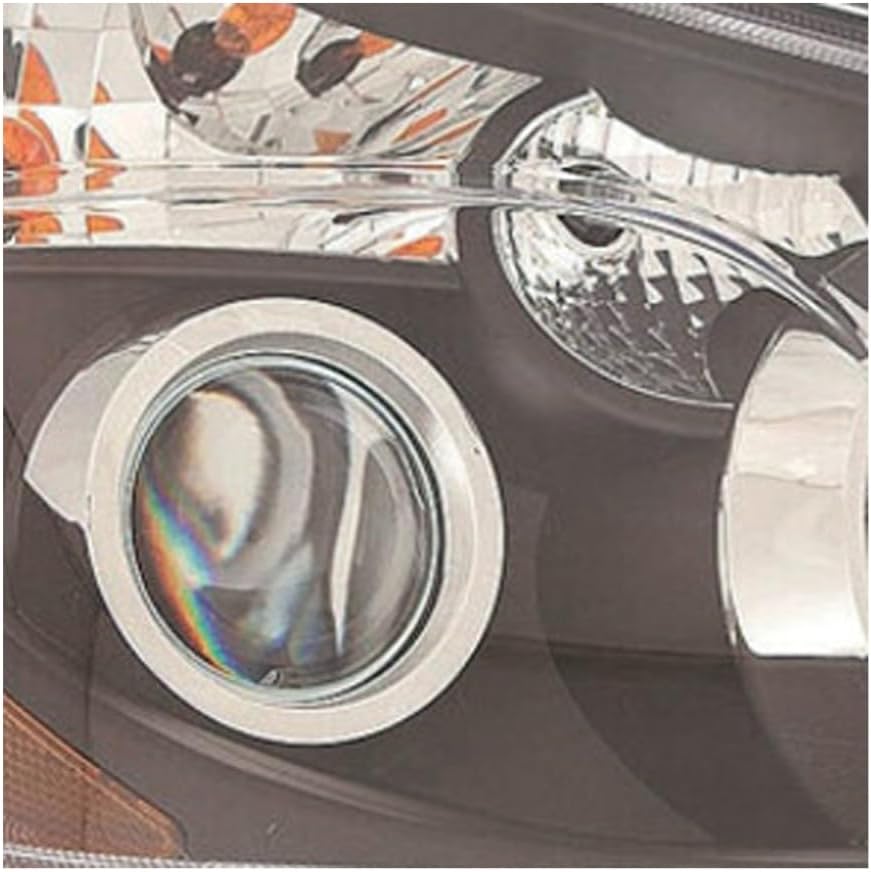 Para Kenworth T680 2013 14 15 16 17 2018 Conjunto de faros delanteros lado del pasajero  HID  Bisel negro  Reemplazo para P54-6102-10000R