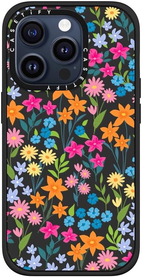 CASETiFY Impact – Funda para iPhone 15 Pro 4 veces probada contra caídas de grado militar, protección contra caídas de 8.2 pies, compatible con