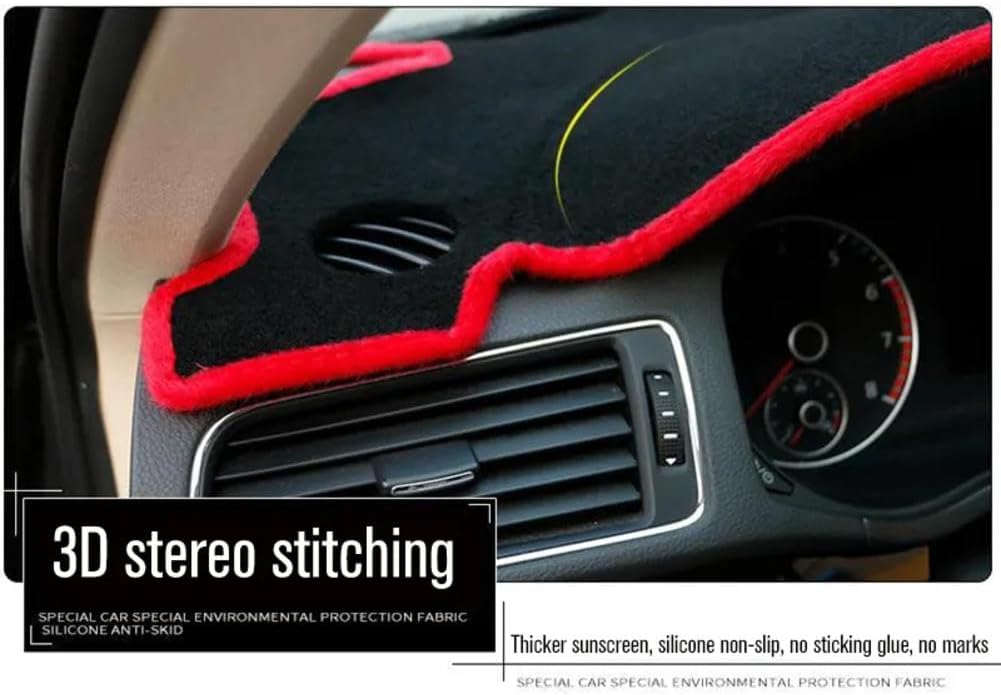 for Nissan March Micra K13 2010-2016, Dash Mat Dashmat Dashboard Sticker Cover Sun Shade Dash Board Cover Carpet