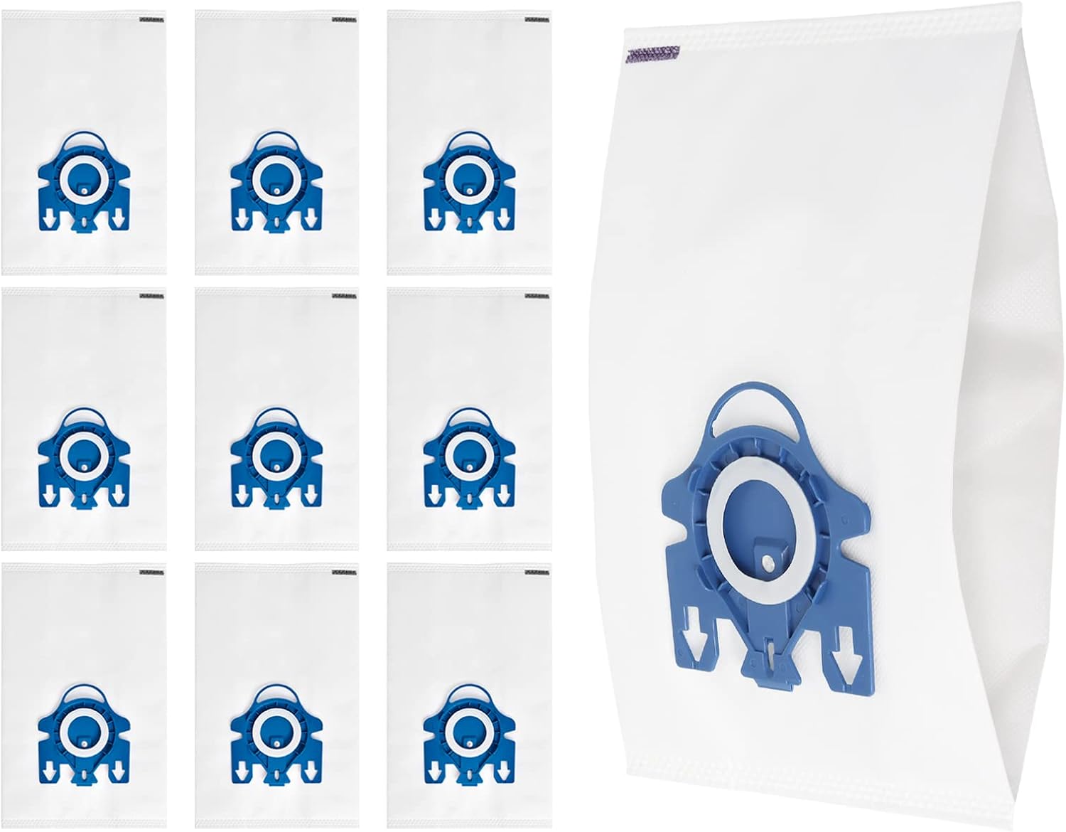 GN – Bolsas para aspiradora compatibles con Miele Classic C1, bolsa antipolvo de limpieza de aire de eficiencia 3D compatible con S400i-S456i S227