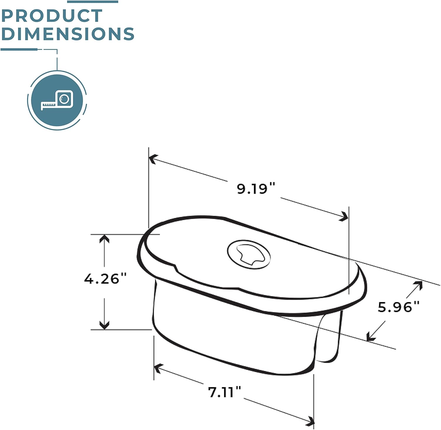 ITC Manufacturers’ Select – Ducha de acero inoxidable fría y caliente, ducha de lavado marino (97012SSM) (X0029B700R)
