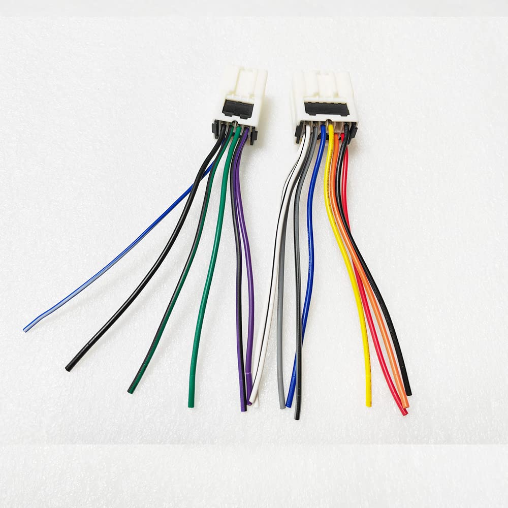 Strpump Para Nissan Frontier Xterra Patrol X-Trail Estéreo de coche de CD DVD Power Arnés de cableado Adaptador de cable Enchufe Telar de plomo