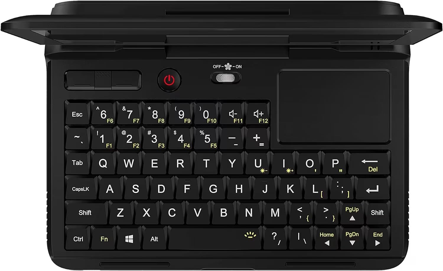 GPD Micro PC Windows 10 PRO Mini computadora portátil profesionales de TI con Celeron, gráficos HD 600 8 GB de RAM, SSD NGFF de 256 GB Ethernet de 1