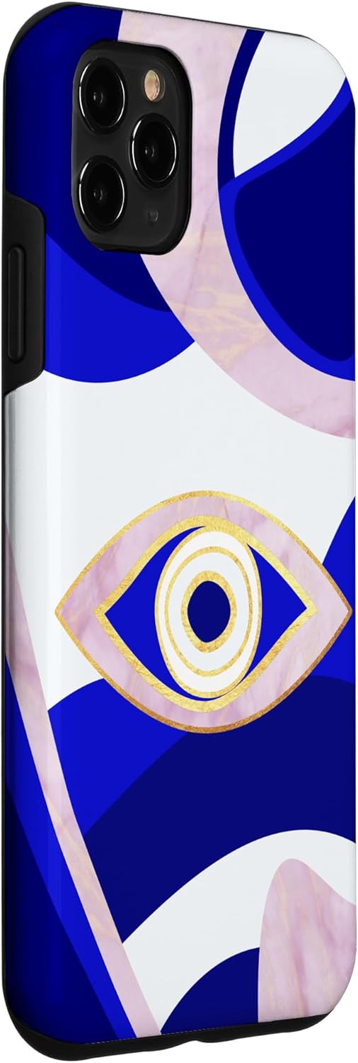 iPhone 11 Pro Max Lucky Gaze – Funda para iPhone 11, color rosa y azul