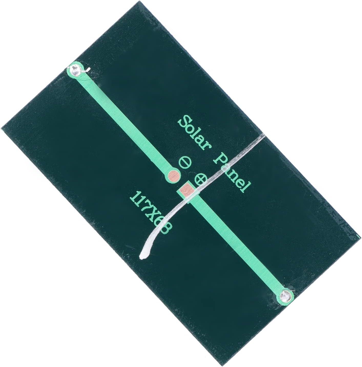 1.2W 5V Tablero de carga solar de silicio policristalino Panel solar portátil para barcos aviones cría RV actividades de camping