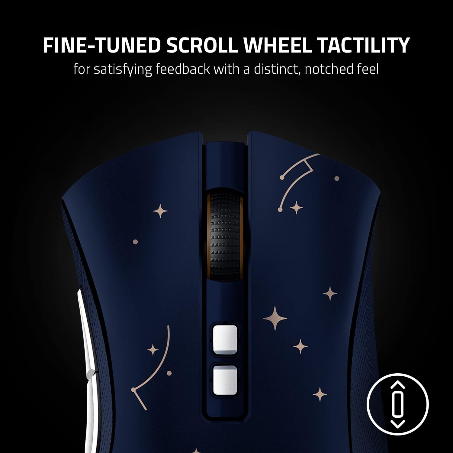 Razer Ratón inalámbrico DeathAdder V2 Pro para juegos sensor óptico de 20K DPI - 3 veces más rápido que el interruptor óptico mecánico - Iluminación Chroma RGB - 70 horas de duración de la batería - Ergonómico 3.10 oz - Genshin Impact Edition Colombia