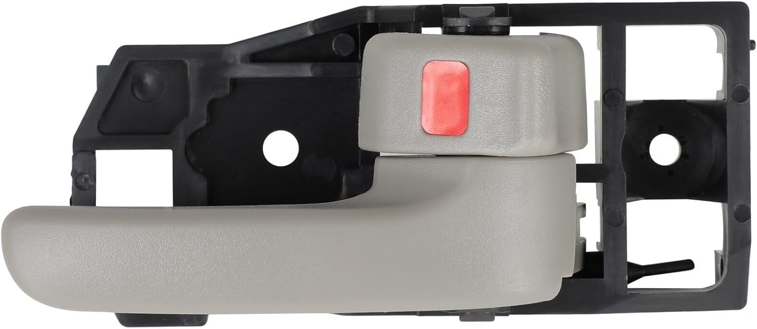 SCITOO Manija de puerta interior para lado del pasajero compatible con Toyota 2000-2006 para Tundra Beige parte delantera derecha interior de
