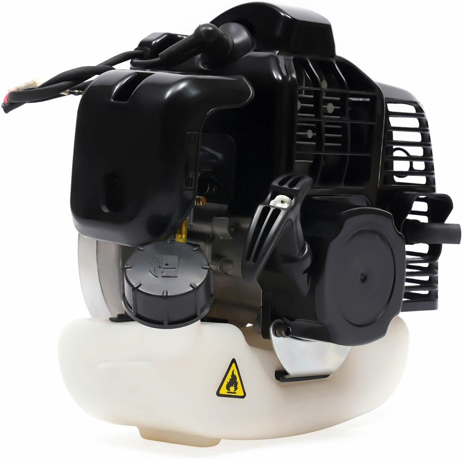 Kit de motor de motor de 2 tiempos de 49 CC, motor de repuesto de un solo cilindro refrigerado por aire, con tanque de combustible para scooters de