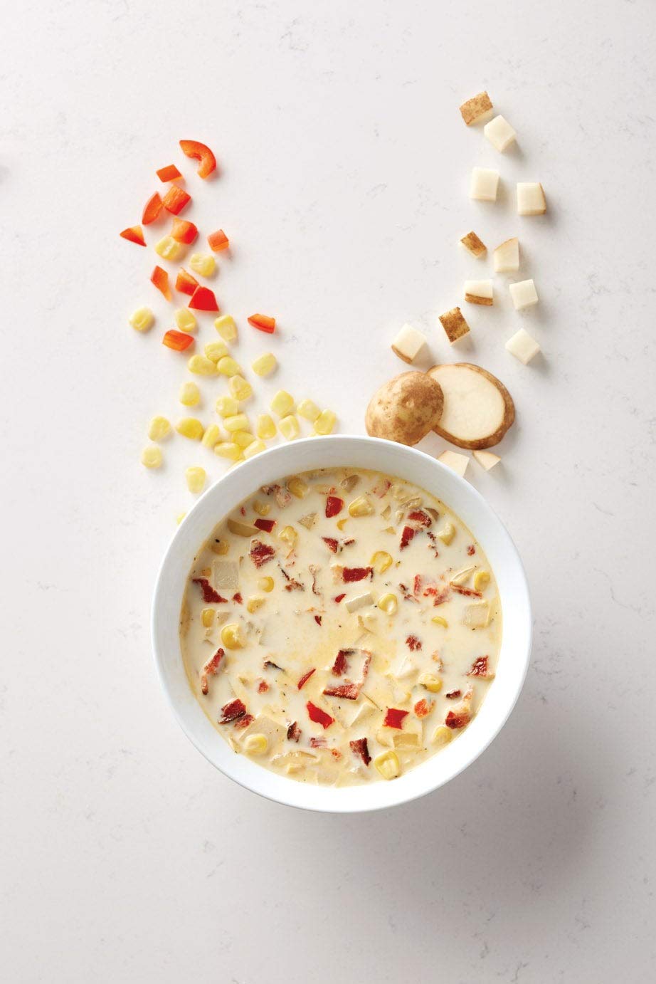Harry & David Mezcla de sopa de sopa de maíz de papa (7.1 onzas), recetas fáciles de sopa, comida reconfortante de invierno, alimentos básicos de
