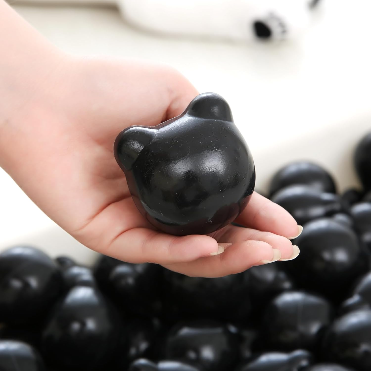 PlayMaty Pelotas de juego  2.2 pulgadas sin ftalatos y BPA, 100 bolas de plástico oceánicas para niños pequeños y bebés para casa de juegos, tienda