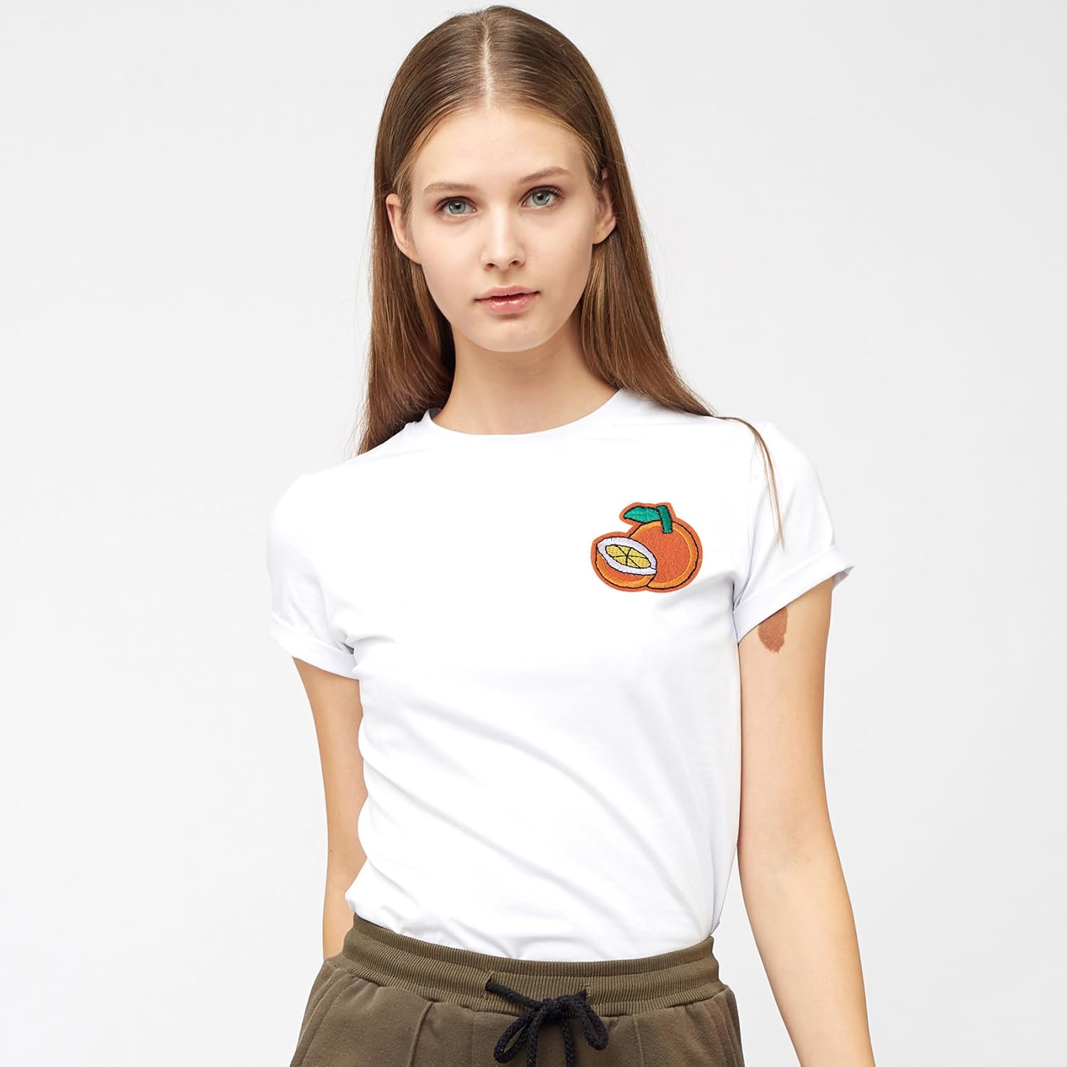 15 parches bordados de frutas, bonitos parches para planchar o coser para alimentos, adecuados para ropa, vestidos, jeans, pantalones, sombreros,