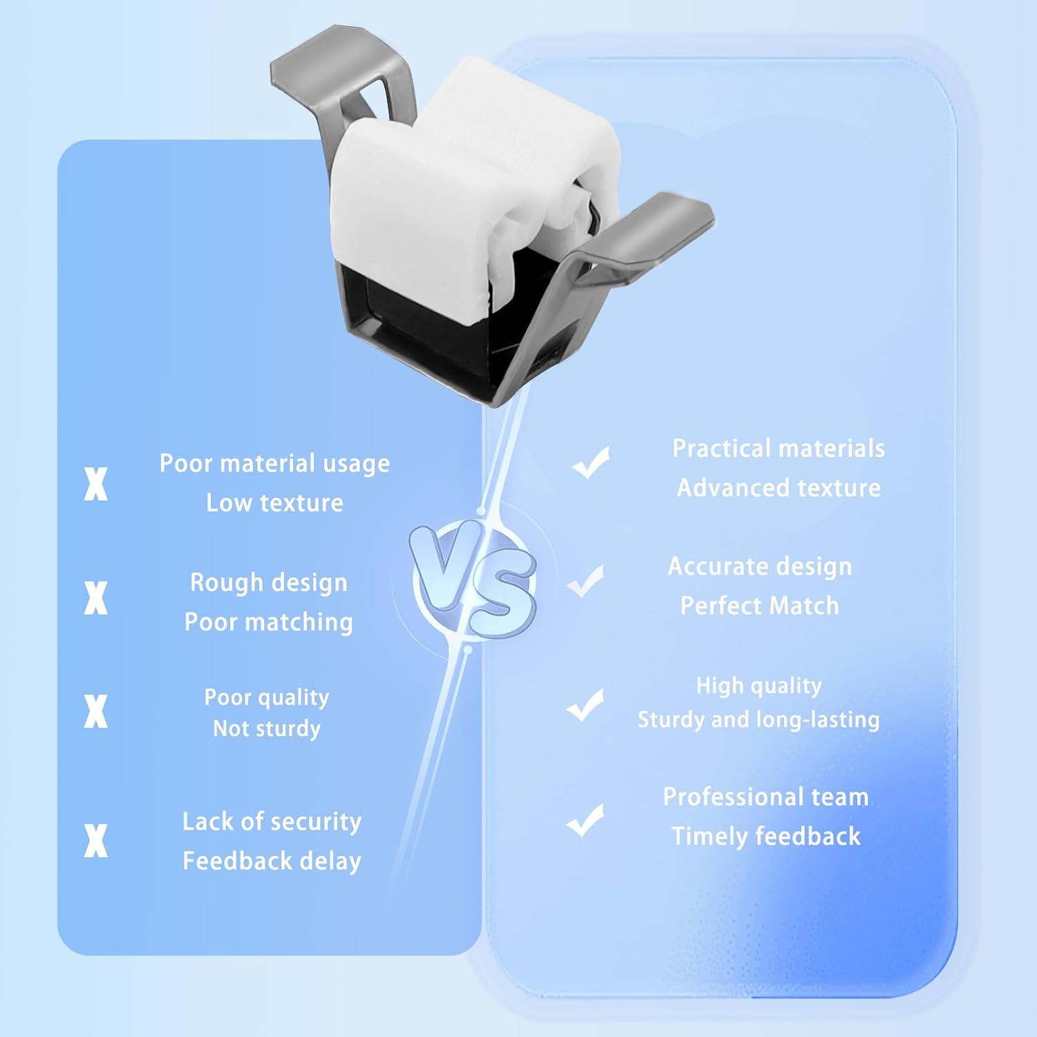 Nueva actualización WPW10610880 Catch para puerta de secadora Reemplazar la asamblea de captura W10696503 W10610880 W10529190 Compatible con