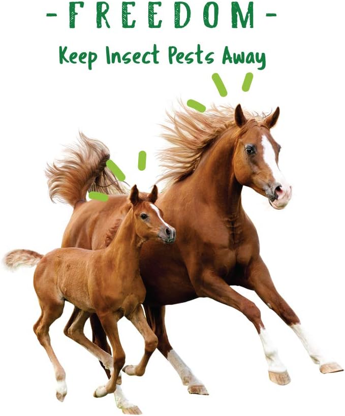 Manna Pro Nature’s Force Bug Clear  Suplemento equino natural para el control de insectos  2 libras