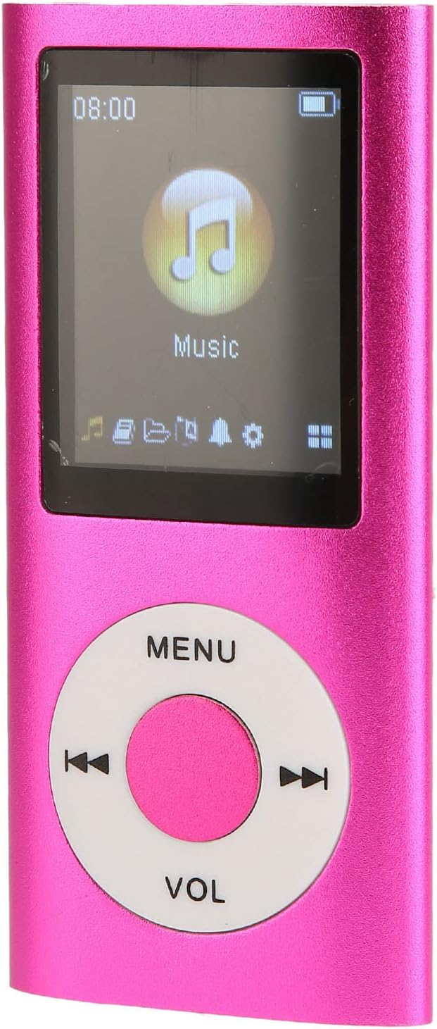 Reproductor de MP3 HiFi H2 con, sonido sin pérdidas, tarjeta de memoria de 64 GB, admite hasta 256 GB, alta resolución, reproductor de audio digital