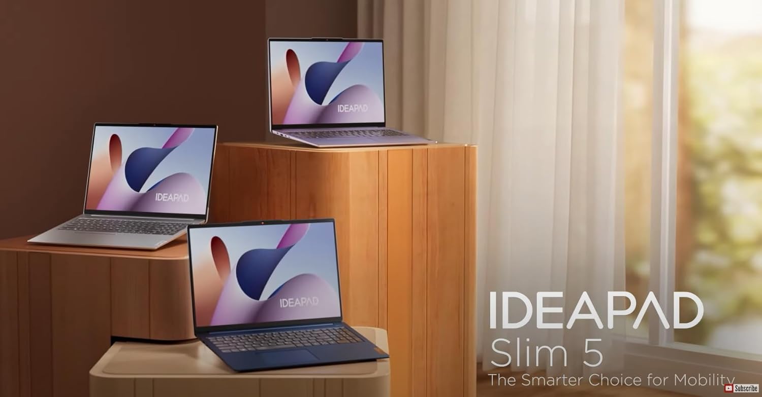 Lenovo IdeaPad Slim 5i 2023 – Laptop con pantalla táctil FHD de 16 pulgadas, AMD Ryzen 7 7730U de 8 núcleos, memoria de 16 GB, SSD PCIe de 1 TB,
