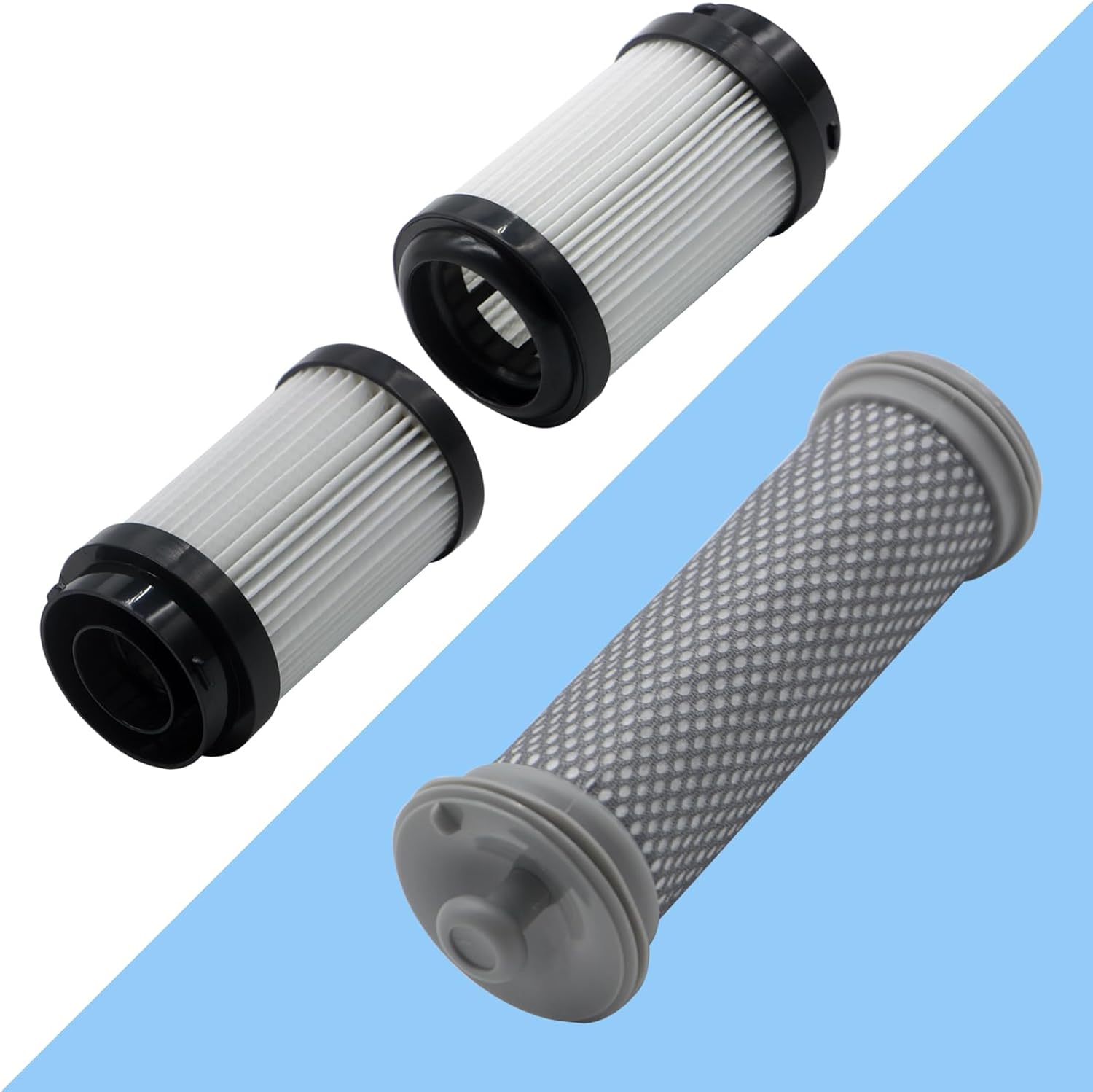 2 paquetes de prefiltro y 2 paquetes de kit de filtro de poste compatible con Tineco Pure ONE S15 Series S15 PRO, S15 Pet, S15 Pet EX, S15