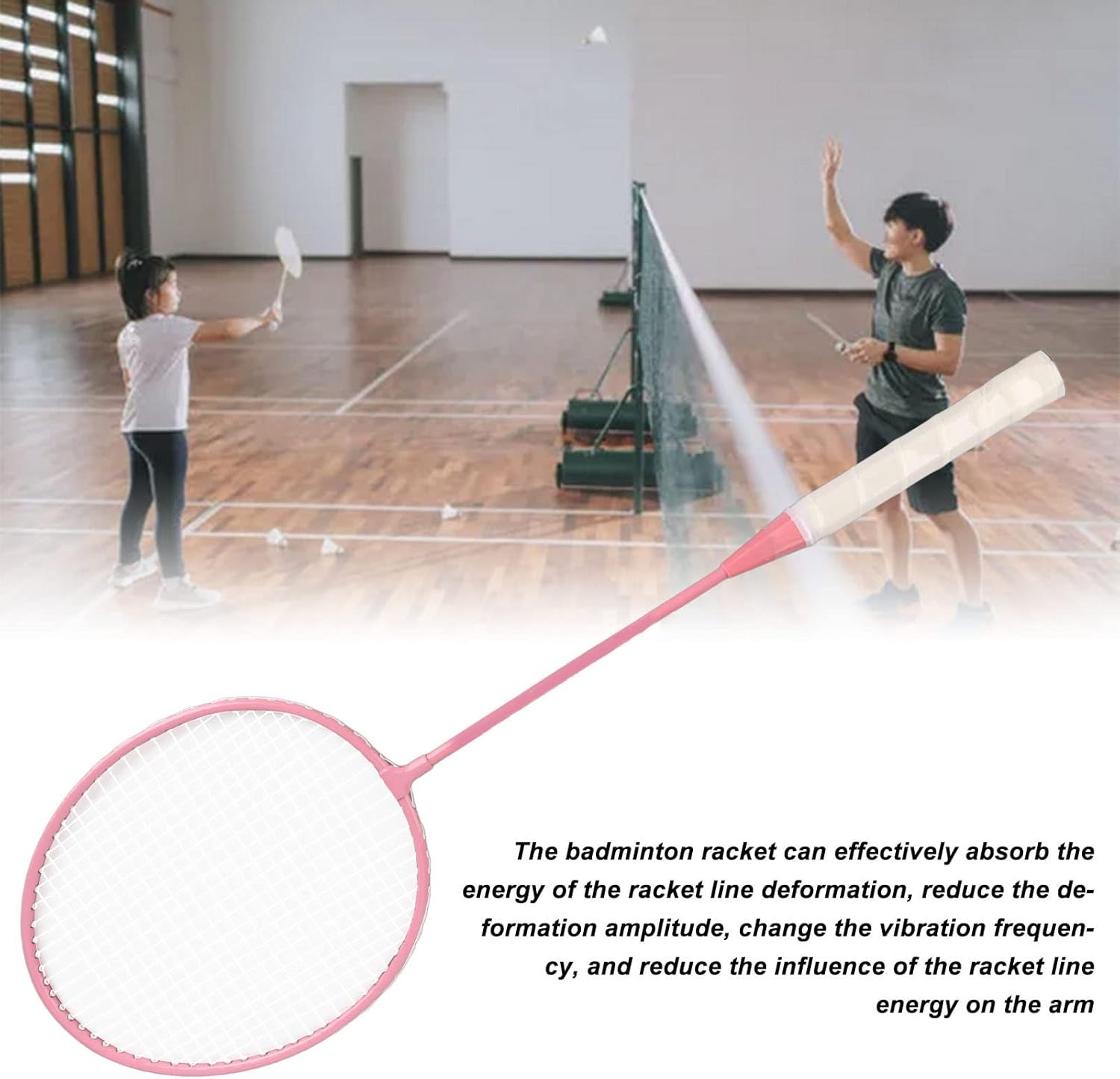 Juego de raquetas de bádminton para juegos de patio trasero al aire libre, juego recreativo, principiantes K1134, juego de raquetas de bádminton de