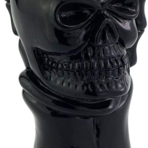 Thruifo Palanca manual de palanca de cambios para coche, mango de palanca de cambios automático, estilo de palo de esqueleto mágico que se adapta a Thruifo Palanca manual de palanca de cambios para coche, mango de palanca de cambios automático, estilo de palo de esqueleto mágico que se adapta a