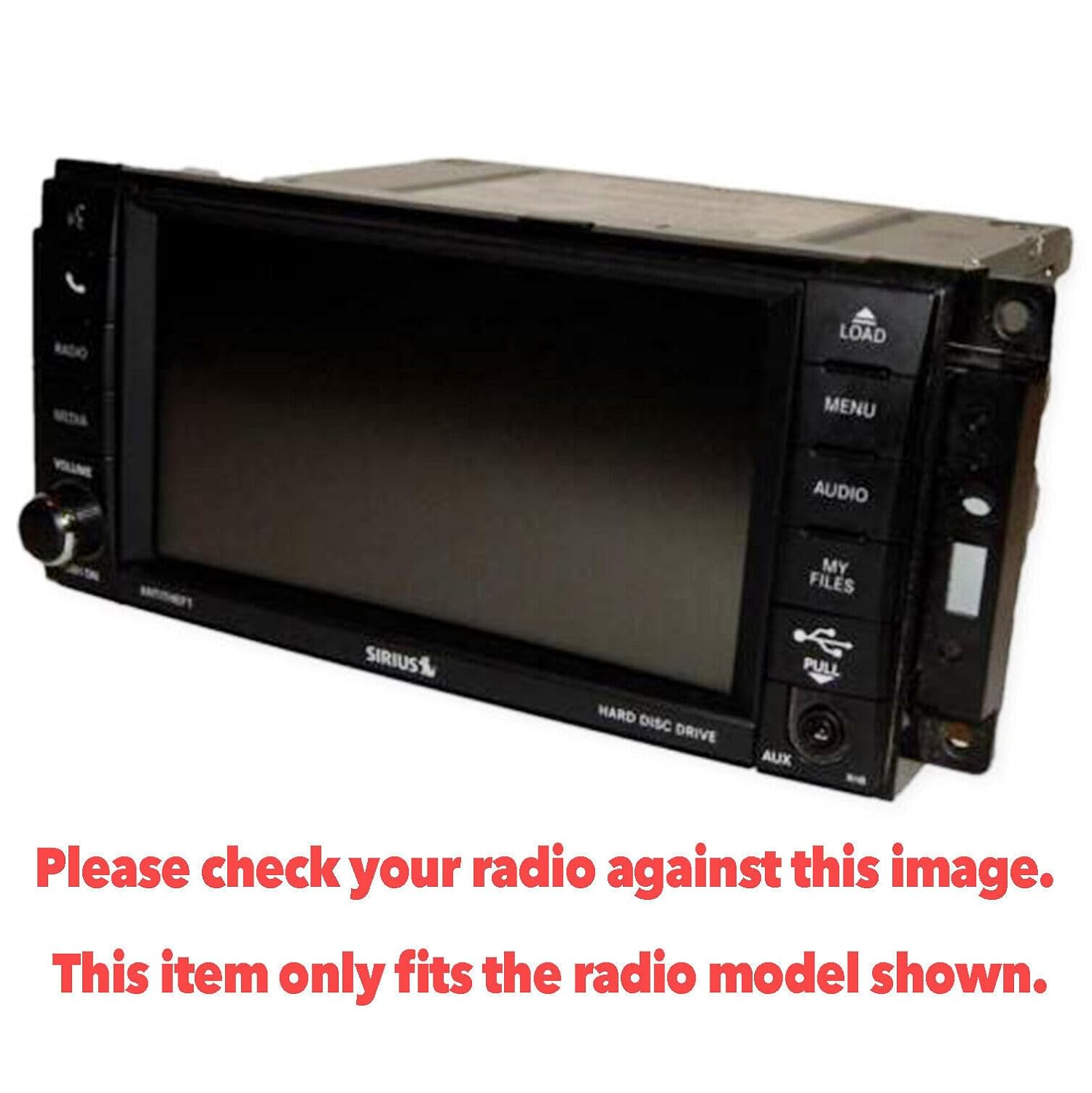 Nuevo reemplazo del digitizador de cristal de pantalla táctil de 6.5 “para Dodge Chrysler Jeep Mygig Ram Radio 2010-2018