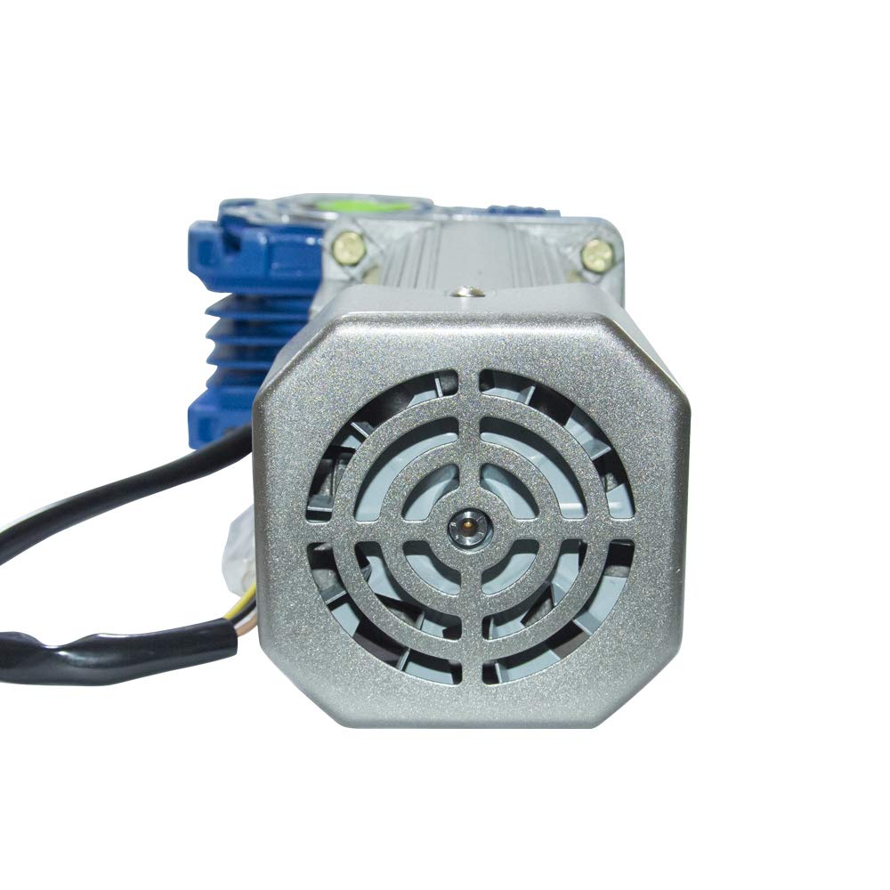 Bemonoc Motor eléctrico de engranaje helicoidal de CA 110V de alto par 180W RV040 Caja de cambios de baja velocidad 12 RPM con kits de controlador