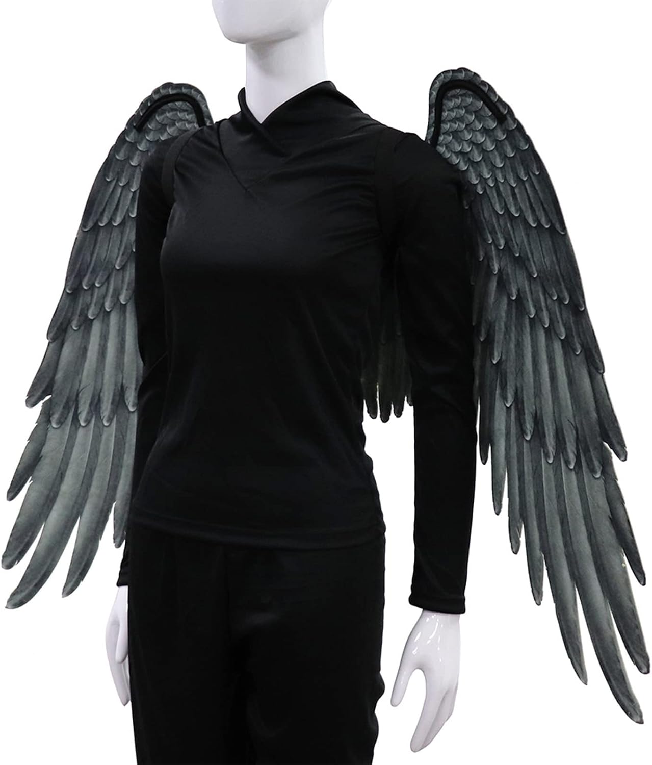 Halloween 3D Angel Devil Big Wing Creative Carnival Cosplay Disfraces Performance Prop alas de plumas para fiestas de Halloween suministros