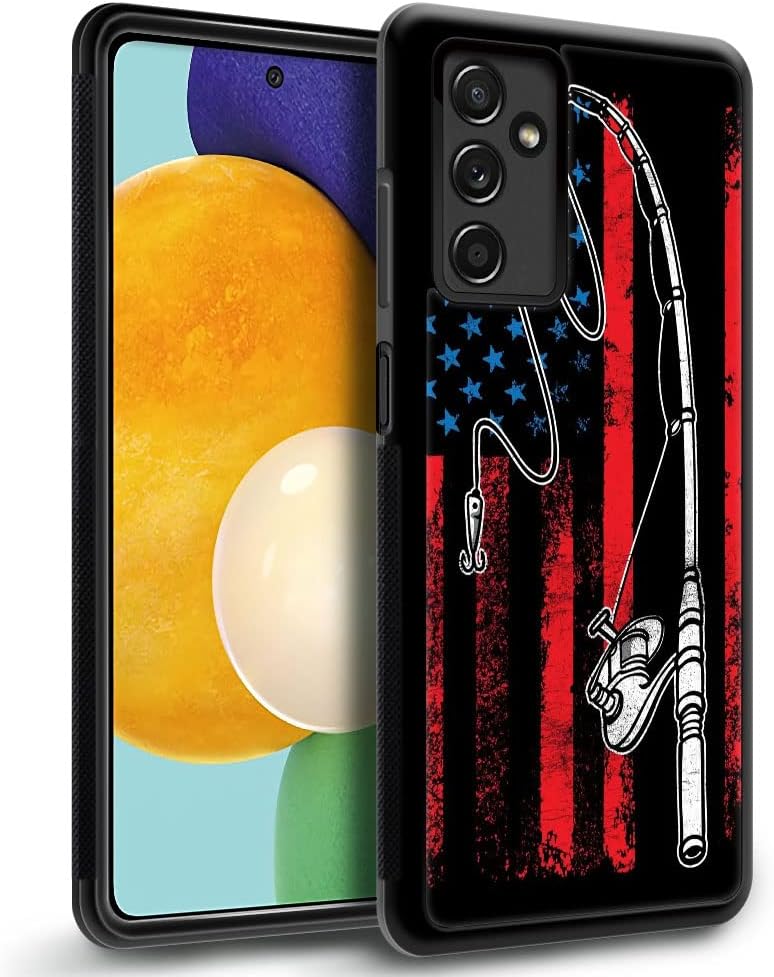 Funda compatible con Samsung Galaxy A14 5G, funda protectora lateral de TPU suave compatible con Samsung Galaxy A14 5G con diseño de bandera de