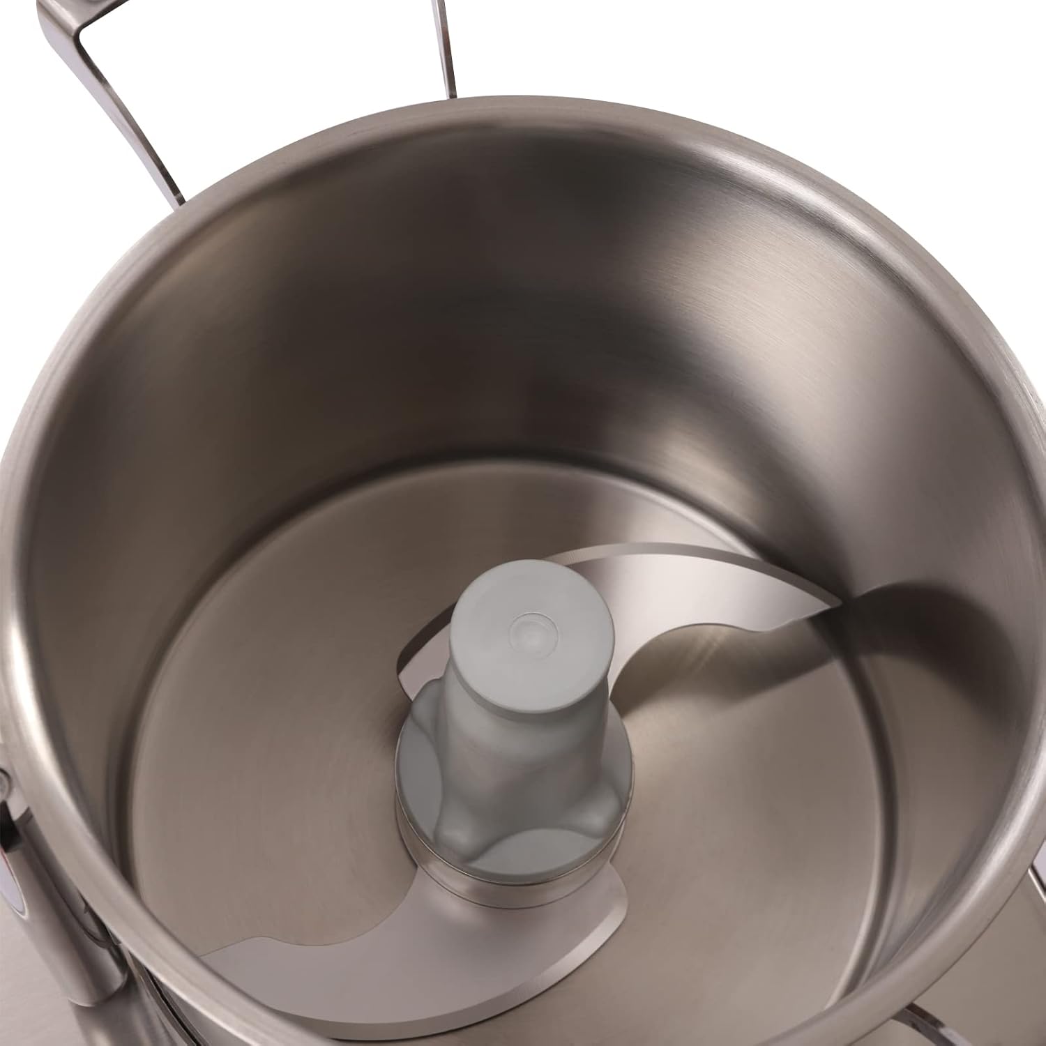 Picador de alimentos, 5L5.3 cuartos de galón, 110 V, 550 W, 1400 RPM, procesador de alimentos eléctrico comercial, cortador de alimentos con hoja en