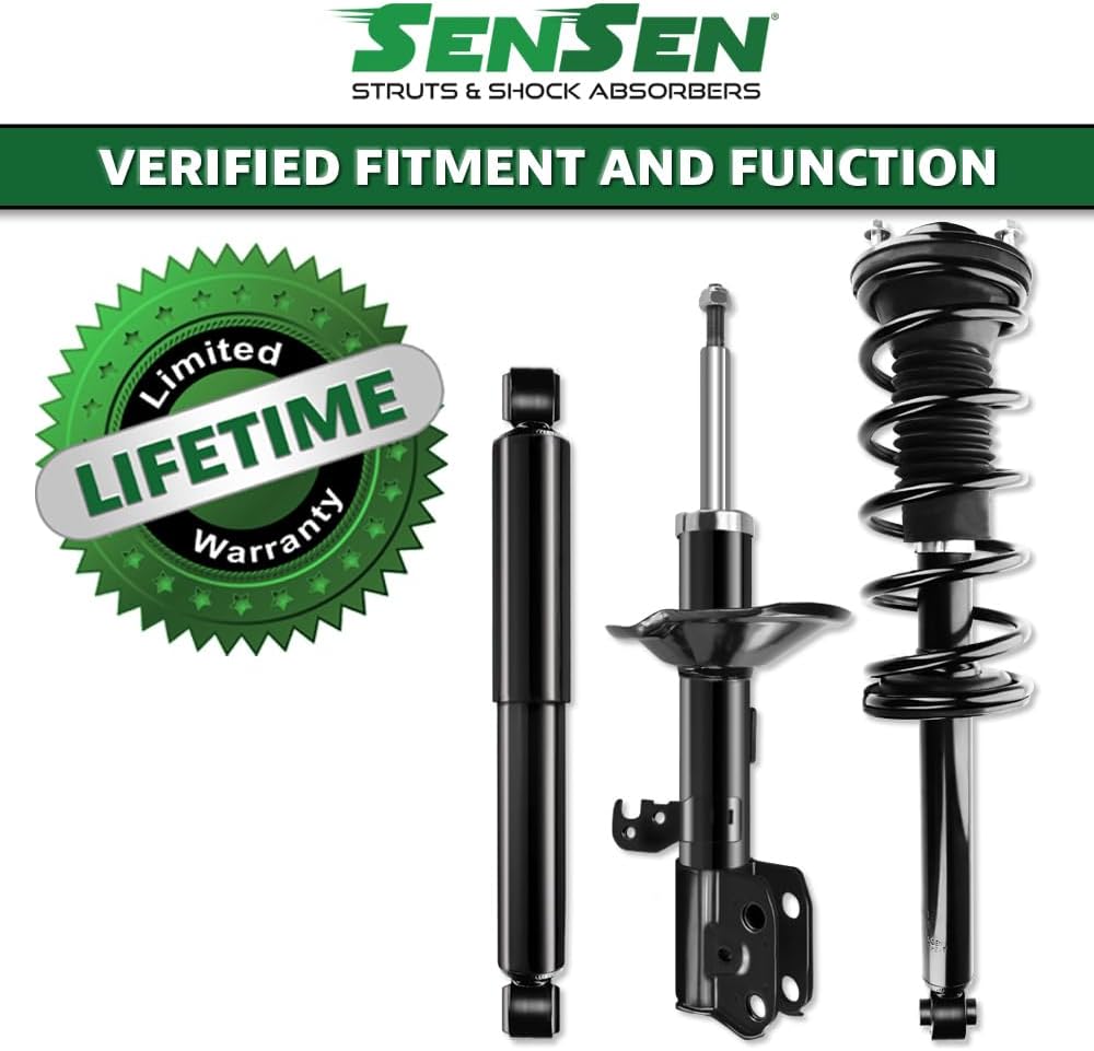 SENSEN 9214-0015 Speedy Strut Conjunto completo de puntal de suspensión, posición delantera, grado OE o mejor reemplazo para Chevrolet Impala