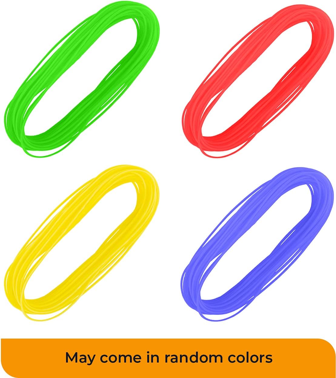OFXDD Clothesline Reemplazo  Paquete de 2  Línea para Ropa  Línea de Cuerda Exterior  62 pies