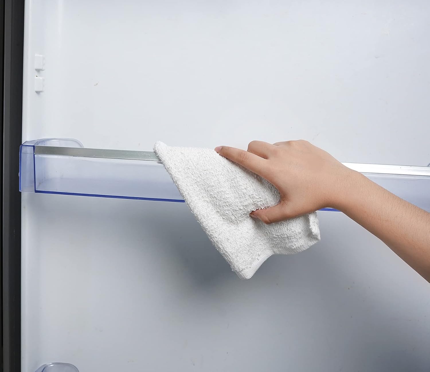 STF Linen Toallas para trapeador de barra de rizo (paquete de 60) de 14 x 17 pulgadas (blanco)  Absorbentes y duraderas, trapos de limpieza