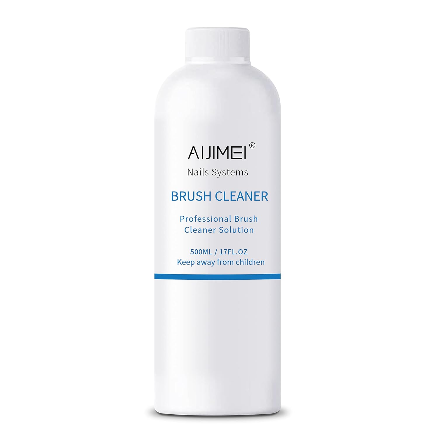 AIJIMEI Acrylic Nail Brush Cleaner 17FL.OZ 500ml Acrylic Brush Cleaner Restorer Liquid Solution for Acrylic Paint Brush Cleaner Nails Acrylic Powder