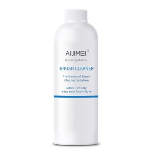 AIJIMEI Acrylic Nail Brush Cleaner 17FL.OZ 500ml Acrylic Brush Cleaner Restorer Liquid Solution for Acrylic Paint Brush Cleaner Nails Acrylic Powder AIJIMEI Acrylic Nail Brush Cleaner 17FL.OZ 500ml Acrylic Brush Cleaner Restorer Liquid Solution for Acrylic Paint Brush Cleaner Nails Acrylic Powder