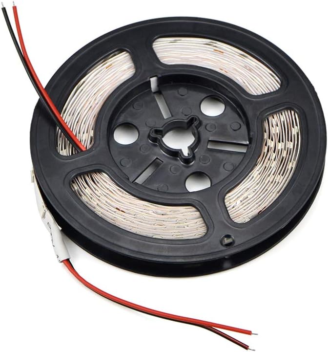 Tira de luces LED, tira de luces LED 5M DC 12V SMD 5630, tiras de luz LED de color azul, luces de cinta LED para debajo del gabinete, cocina,