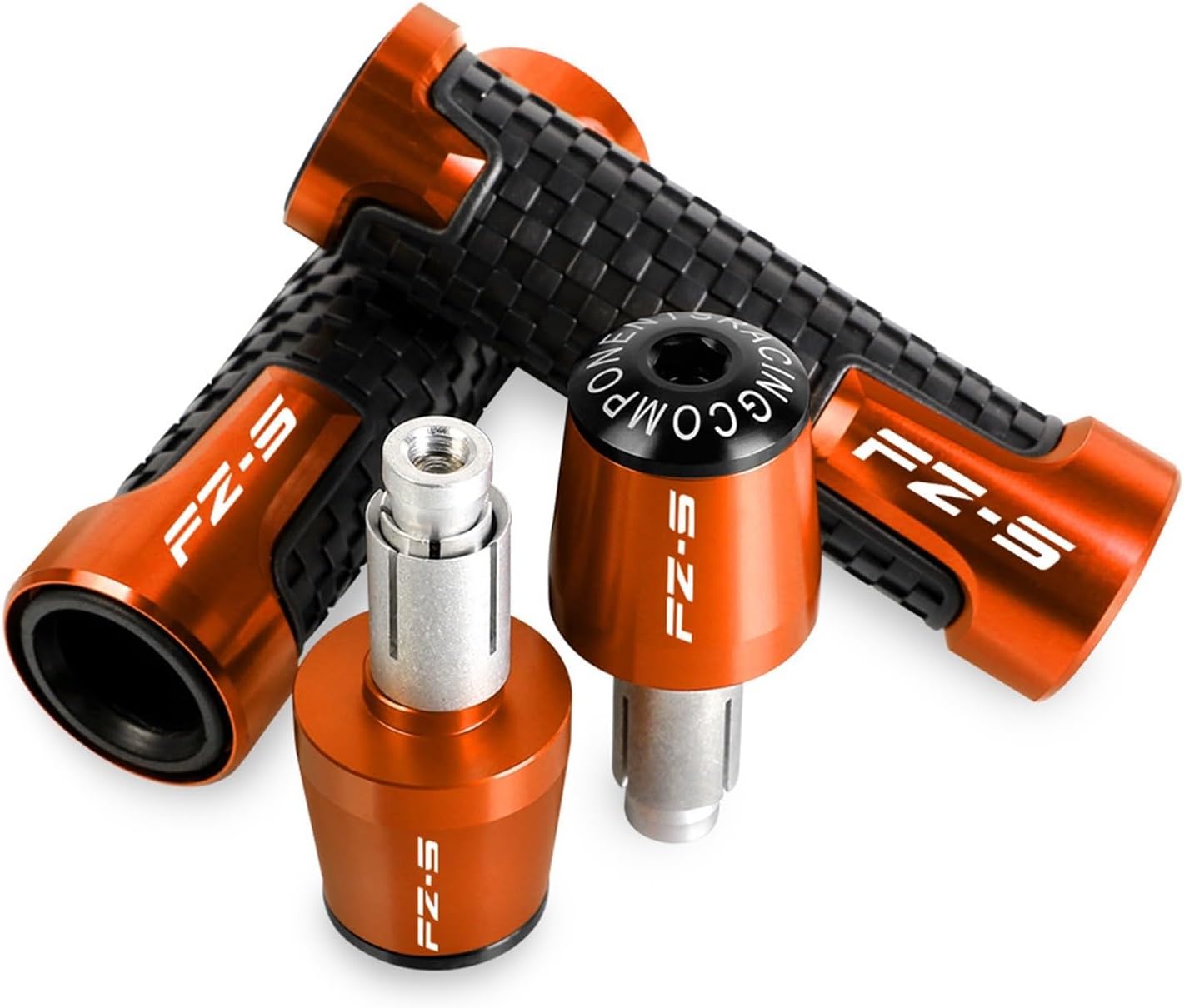for Yamaha FZS600 FZ S 1000 FZS150 Motorcycle Handle Bar Weight Handlebar Ends Cap Anti-Skid Vibration Plug Hand Grips Cover (Color  4)